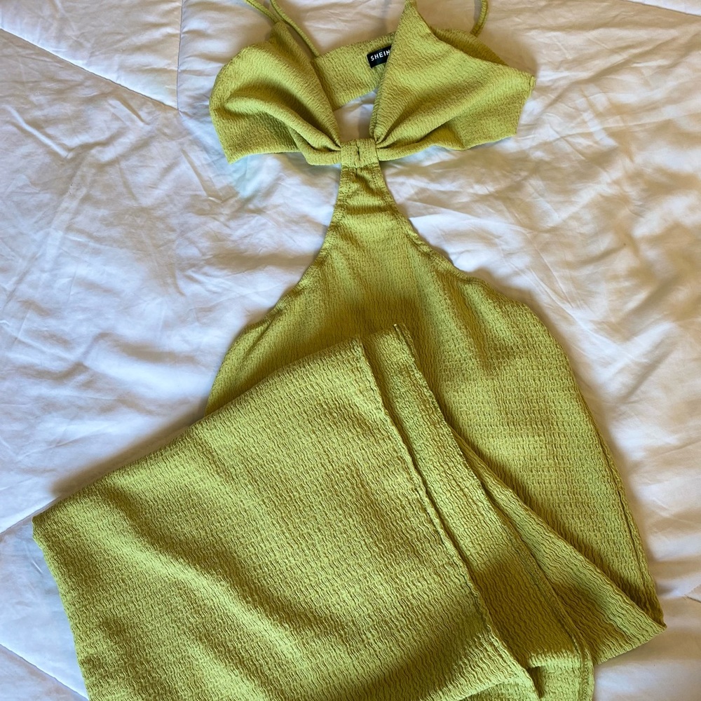 Green SHEIN summer dress